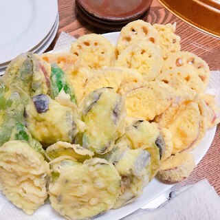 野菜の天ぷら盛り合わせ